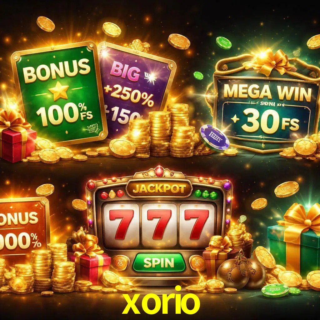 Tipos de bonos xorio incluyendo recompensas de bienvenida y promociones continuas